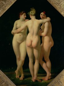 Üç Güzeller by Jean Baptiste Regnault