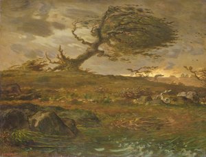 Rüzgarın Esintisi by Jean Francois Millet