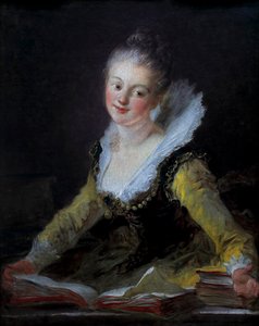 Fantezi figürü. Anne-Louise Brillon de Jouy'un Varsayılan Portresi by Jean Honore Fragonard