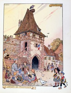 Alsace bölgesinin Fransa