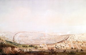 Boulogne-sur-Mer kampındaki ordunun görünümü by Jean Rodolphe Gautier