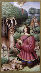 Saint Hubert - Jean Bourdichon
