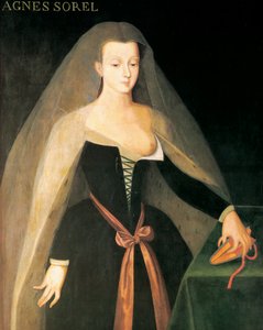Agnès Sorel'in Portresi (resim)