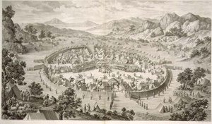 Tchao-Hoei Askerlerini 1758