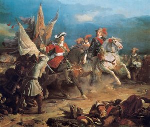 İspanyol Veraset Savaşı, Jean Alaux tarafından resim