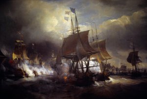 Amerikan Bağımsızlık Savaşı: “” Battle naval d