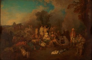  by Jean Antoine Watteau