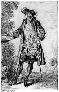 Şekil, c1700-1720, 1924 by Jean Antoine Watteau