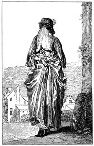 Fransız Kostümü, 1885. by Jean Antoine Watteau