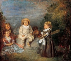  by Jean Antoine Watteau