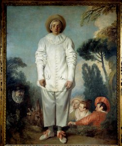 Pierrot, bir zamanlar Gilles olarak anılırdı. (Commedia dell