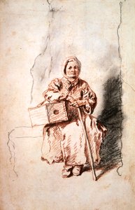 Savoyard, c1715 by Jean Antoine Watteau