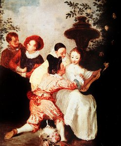 ಸ್ಟಡಿ ಫಾರ್ ದಿ ಸ್ಟೋರಿಟೆಲರ್ (ಇದನ್ನೂ ನೋಡಿ 182573) turk by Jean Antoine Watteau