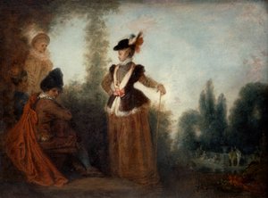 Maceracı, c1717 by Jean Antoine Watteau