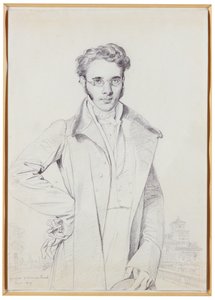 Taurel olarak bilinen André-Benoît Barreau, 1819 by Jean Auguste Dominique Ingres