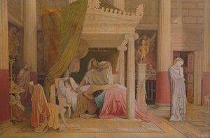 Antiochus ve Stratonike, 1840 by Jean Auguste Dominique Ingres