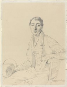 Doktor Louis Martinet by Jean Auguste Dominique Ingres