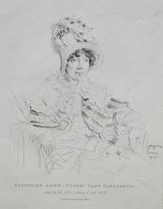 Katherine Anne Leydi Glenbervie by Jean Auguste Dominique Ingres
