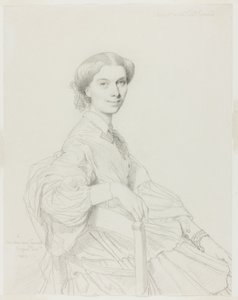 Madam Charles Gounod by Jean Auguste Dominique Ingres