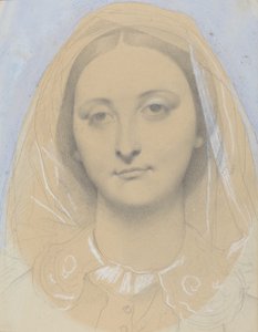 Bayan Mary de Borderieux(?) by Jean Auguste Dominique Ingres