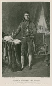 Napolyon Bonapart, Birinci Konsolos by Jean Auguste Dominique Ingres