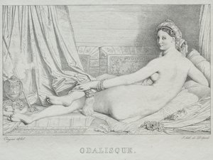 odalı by Jean Auguste Dominique Ingres