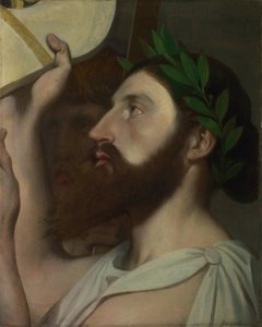 Pindar ve Ictinus, 1830 ve 1867 Arası by Jean Auguste Dominique Ingres