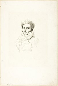 Bir Adamın Portresi by Jean Auguste Dominique Ingres