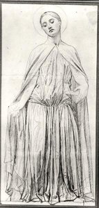 Adelaide, 1842 (grafit) by Jean Auguste Dominique Ingres