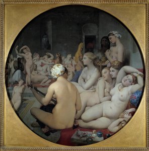 Türk hamamı by Jean Auguste Dominique Ingres