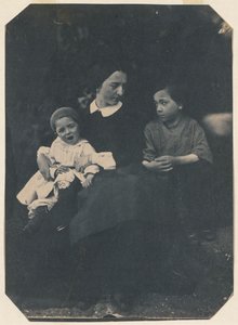 İki Çocuklu Anne, c. 1855. by Jean Baptist Frénet