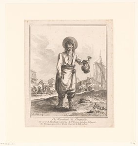 limonata satıcısı Le Marchand de Limonata (nesne üzerinde başlık) Saint Petersburg ve Moskova