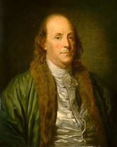 Benjamin Franklin (tuval üzerine yağlı boya)
