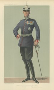 SAİK Almanya Veliaht Prensi (renkli taş) by Jean Baptiste (after) Guth