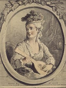 Madam Huet, gravür Gilles Demarteau by Jean Baptiste (after) Huet