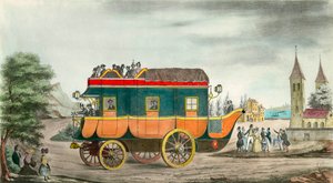 Arabanın (veya titizliğin) buharı var: 1835