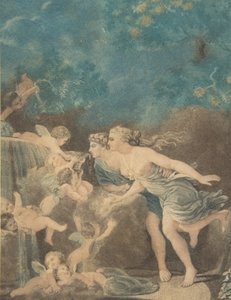 Aşk Çeşmesi, 18. yüzyılın sonlarında. by Jean Baptiste Audebert