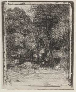 Bas-Bréau Hatırası, orijinal izlenim 1858, 1921