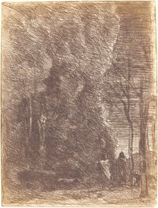 Dante ve Virgil Dante ve Virgil, 1858. by Jean Baptiste Camille Corot