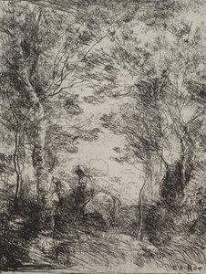 Ormandaki Süvari, orijinal izlenim 1854, 1921