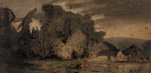 Manzara by Jean Baptiste Camille Corot