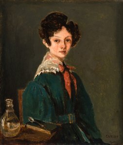 Bayan Lemaistre by Jean Baptiste Camille Corot