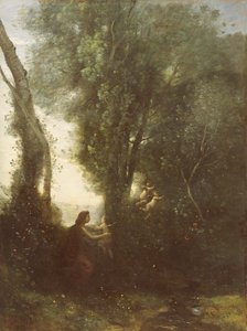 sabah, 1865 by Jean Baptiste Camille Corot