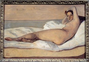 Roma odalığı: Marietta. Camille Corot