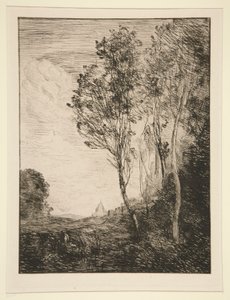 hatırası by Jean Baptiste Camille Corot