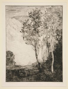 hatırası by Jean Baptiste Camille Corot