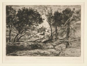 Hatıra de Toscane (Toskana Hafızası) by Jean Baptiste Camille Corot