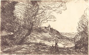 Monako Çevresinden Hatıra Monako çevresinden hatıra, 1860. by Jean Baptiste Camille Corot