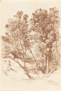 Sole Vadisi Hatırası by Jean Baptiste Camille Corot