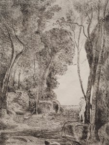 Küçük Çoban by Jean Baptiste Camille Corot